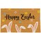 Northlight Natural Coir Happy Easter Bunny Ears Outdoor Doormat 18" x 30"